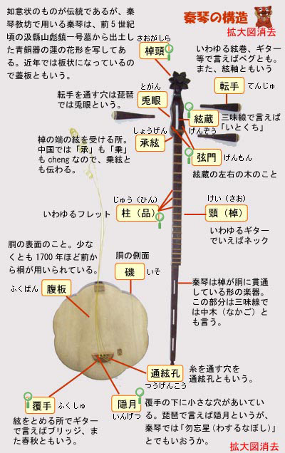 秦琴の構造